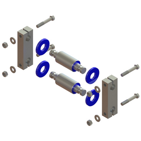 ATR SK62-10600 :  Spring Eye Shackle Kit for large image ATRSK6210600