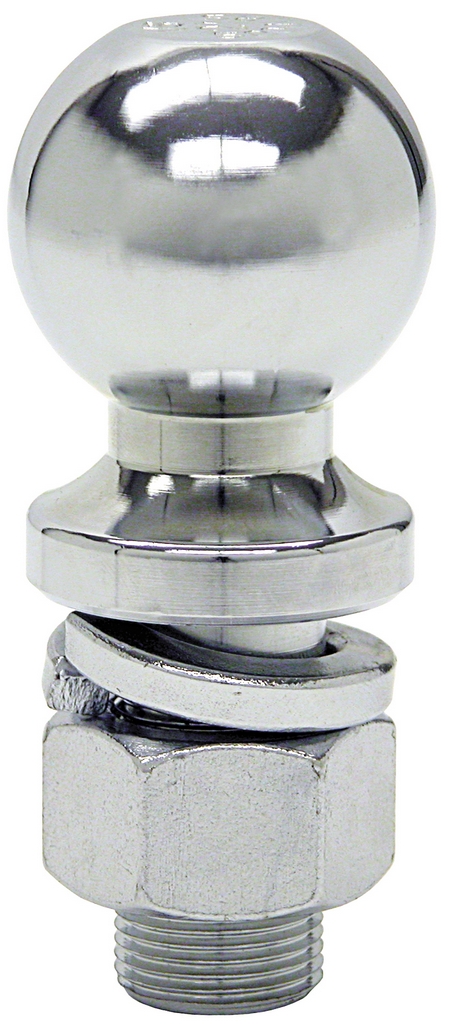 BUY 1802005 :  2 Inch Chrome Hitch Ball With 1 Inch for large image BUY1802005