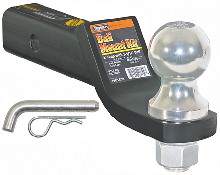 BUY 1803308 :  2-5/16 Inch Black Ball Mount Kit With for large image BUY1803308