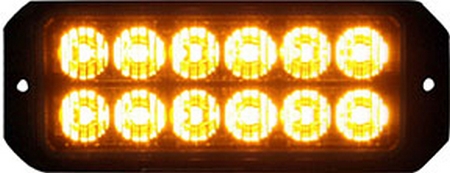 BUY 8891700 :  Amber Dual Row 5 Inch LED Strobe Light for large image BUY8891700