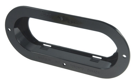 GRO 43222 :  Bracket, Black, Oval Lamp for large image GRO43222