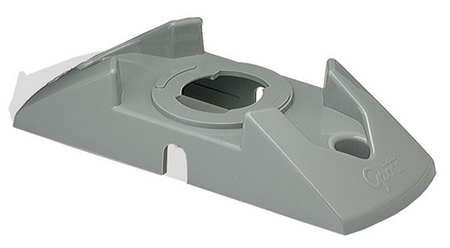 GRO 43690 :  Bracket, Gray, TWIST-ON Surface Mount for large image GRO43690