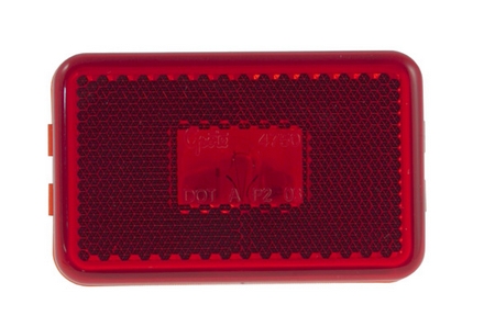 GRO 45232 :  CLR/MKR 3 X 2 Lamp, Red for large image GRO45232