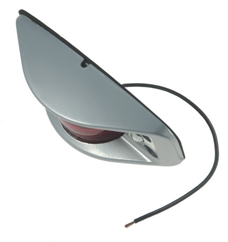 GRO 46282 :  CLR/MKR Lamp, Red, DIE-CAST Aluminum for large image GRO46282